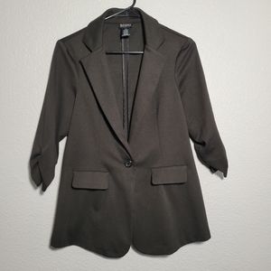 Soho Apparel LTD Black Blazer - Size Petite Medium